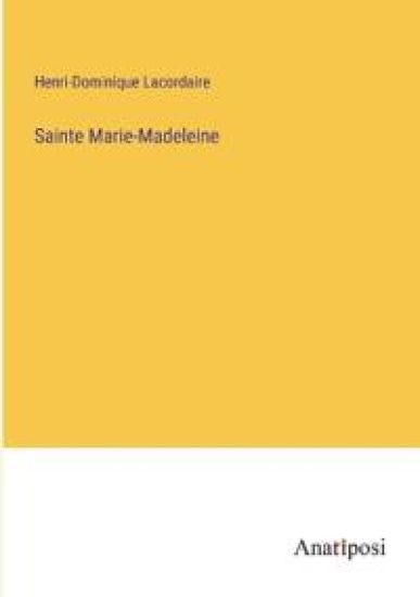 Sainte Marie-Madeleine