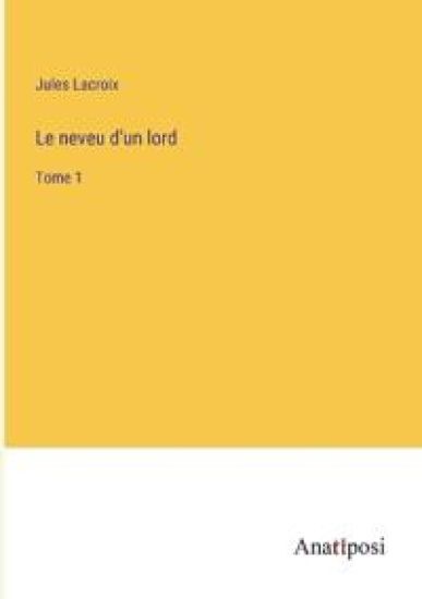Le neveu d'un lord