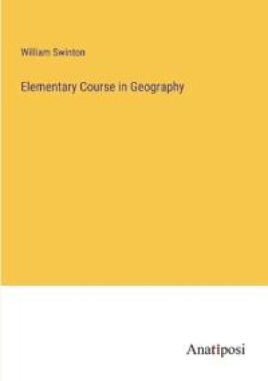 Elementary Course in Geography