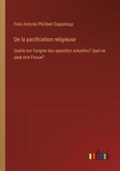 De la pacification religieuse