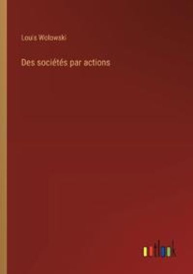 Des sociétés par actions
