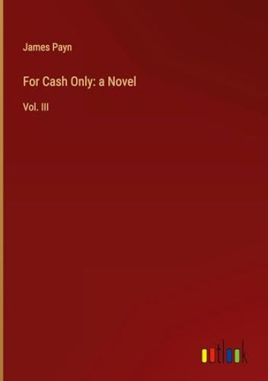 For Cash Only