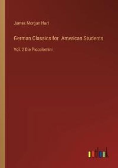 German Classics for American Students