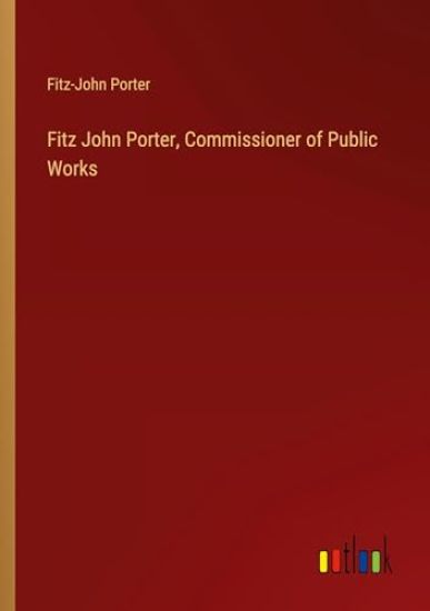 Fitz John Porter, Commissioner of Public Works
