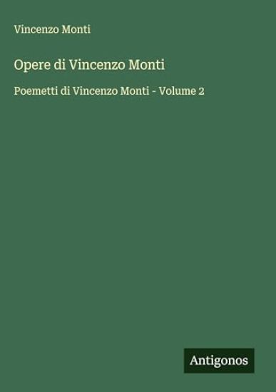 Opere di Vincenzo Monti