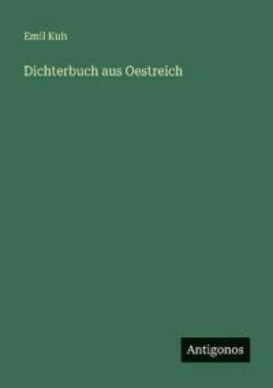 Dichterbuch aus Oestreich