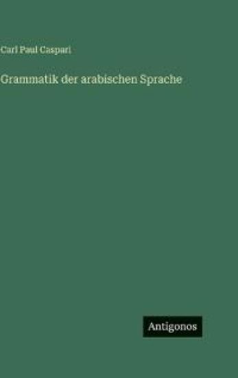 Grammatik der arabischen Sprache
