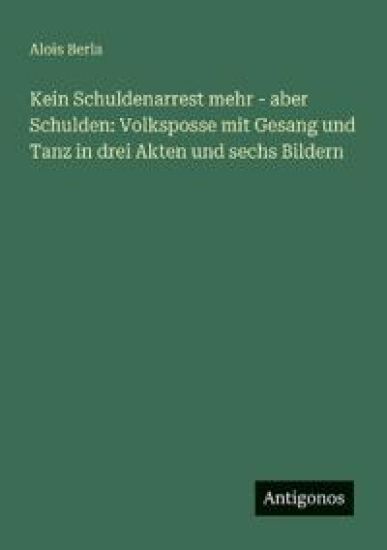 Kein Schuldenarrest mehr - aber Schulden