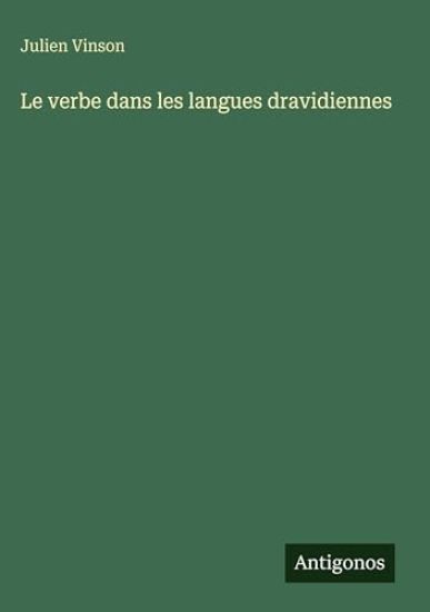 Le verbe dans les langues dravidiennes