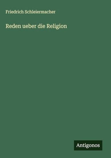 Reden ueber die Religion