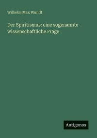 Der Spiritismus