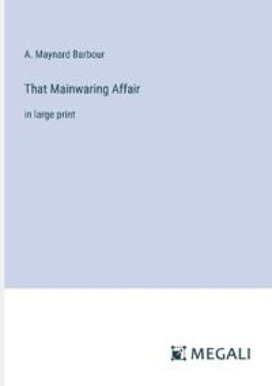 That Mainwaring Affair