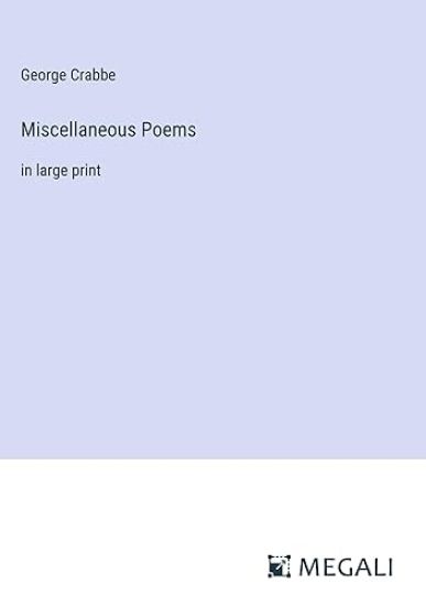 Miscellaneous Poems