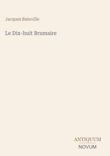Le Dix-huit Brumaire