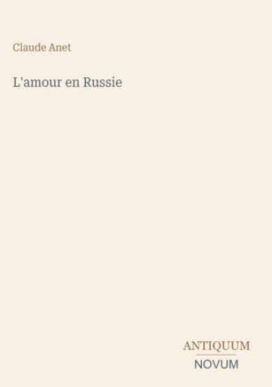 L'amour en Russie