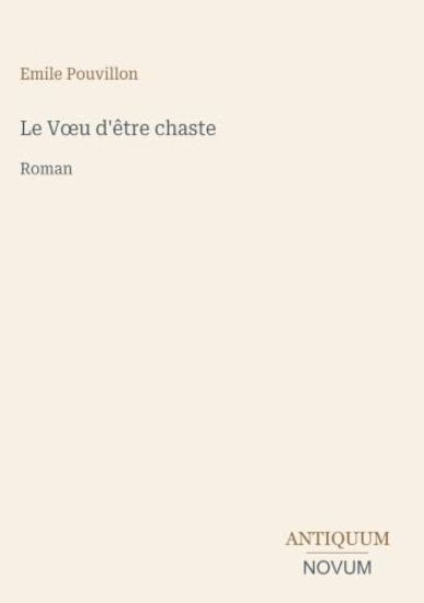 Le Voeu d'être chaste