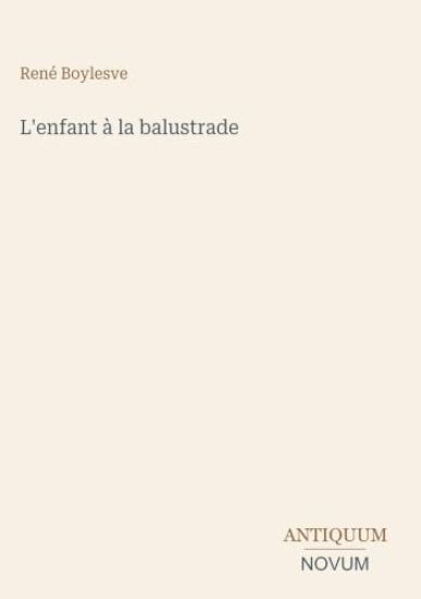 L'enfant à la balustrade