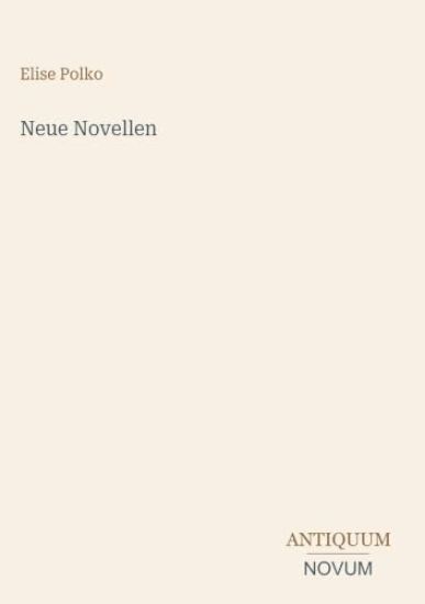 Neue Novellen