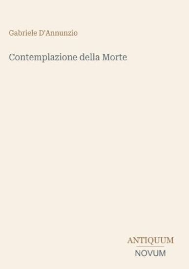 Contemplazione della Morte