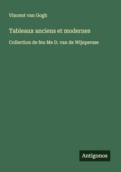 Tableaux anciens et modernes