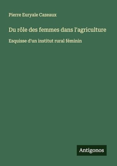 Du rôle des femmes dans l'agriculture