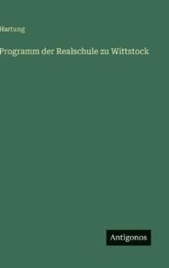 Programm der Realschule zu Wittstock