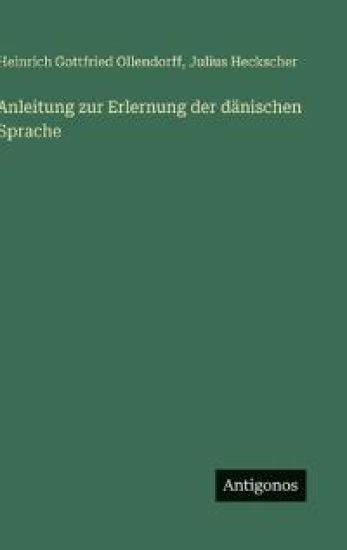Anleitung zur Erlernung der dänischen Sprache