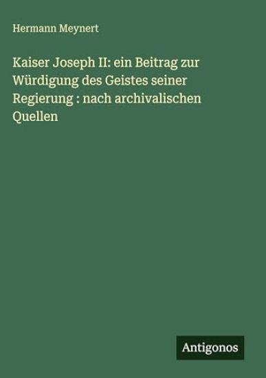 Kaiser Joseph II