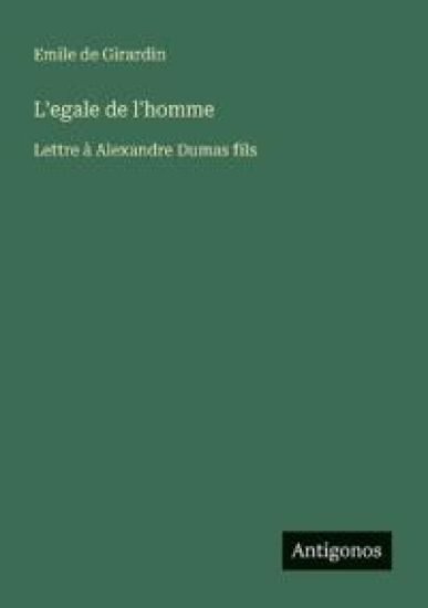 L'egale de l'homme