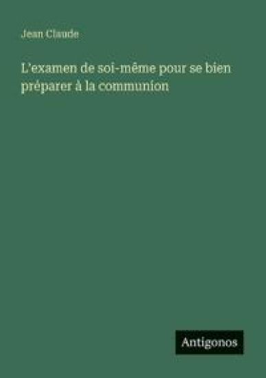 L'examen de soi-même pour se bien préparer à la communion
