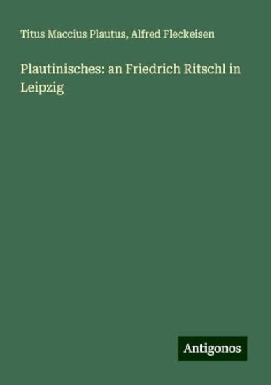 Plautinisches