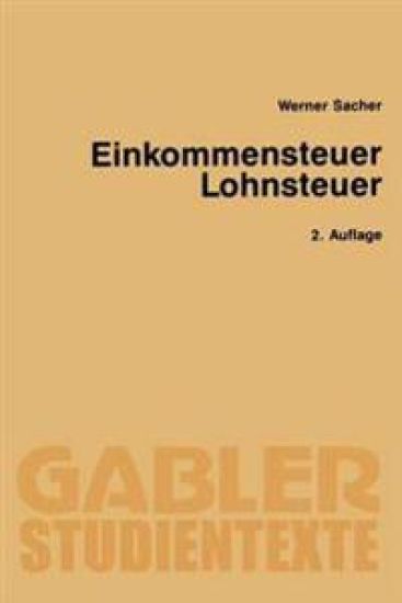 Einkommensteuer / Lohnsteuer
