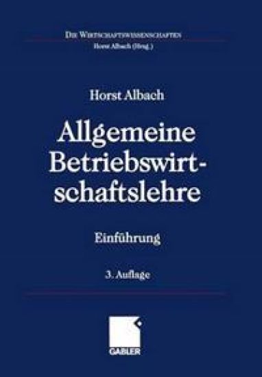 Allgemeine Betriebswirtschaftslehre
