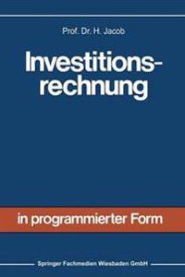 Investitionsrechnung