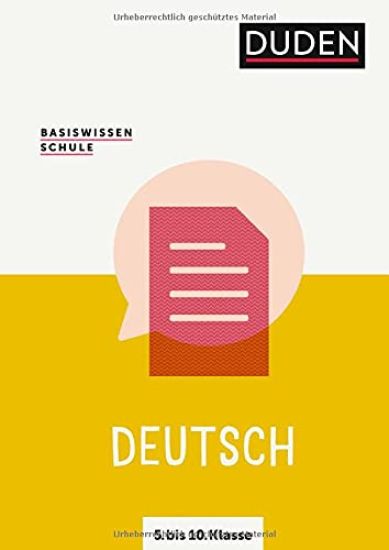 Basiswissen Schule ? Deutsch 5. bis 10. Klasse
