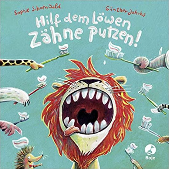 Hilf dem Löwen Zähne putzen! (Pappbilderbuch)
