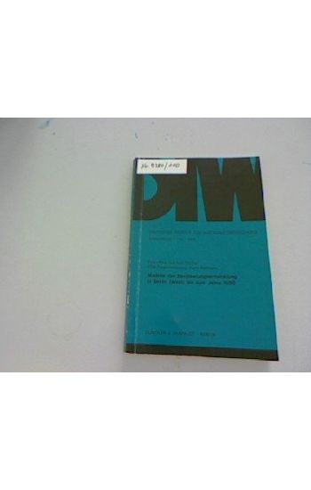 Modelle Der Bevolkerungsentwicklung in Berlin (West) Bis Zum Jahre 1990: Edv-Programmierung: Karin Hollmann