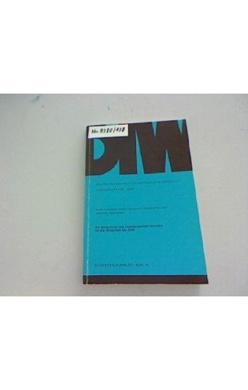 Die Bedeutung des Innerdeutschen Handels für die Wirtschaft der DDR.