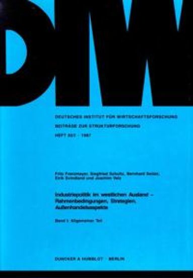 Industriepolitik im westlichen Ausland -
