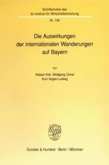 Die Auswirkungen Der Internationalen Wanderungen Auf Bayern