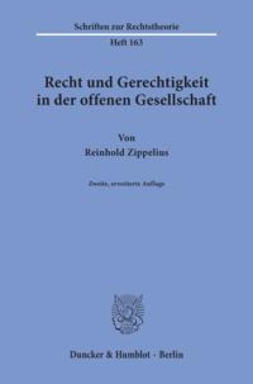 Recht Und Gerechtigkeit in Der Offenen Gesellschaft