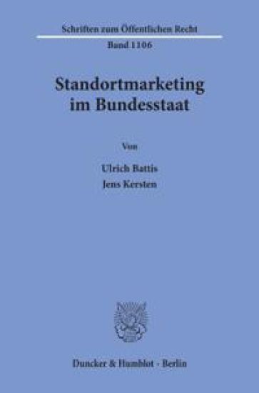 Standortmarketing Im Bundesstaat