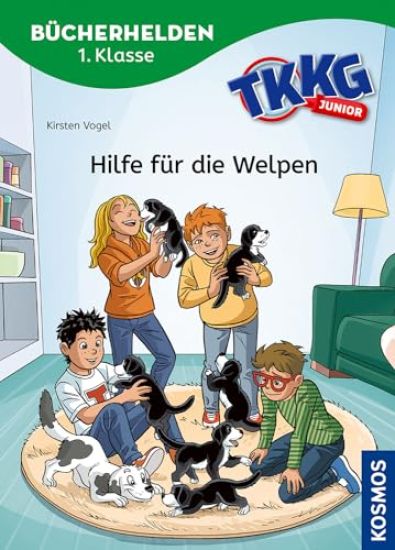 TKKG Junior, Bücherhelden 1. Klasse, Hilfe für die Welpen