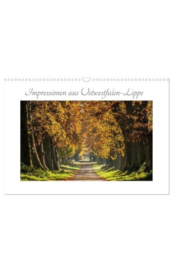 Impressionen aus Ostwestfalen-Lippe (Wandkalender 2026 DIN A3 quer), CALVENDO Monatskalender