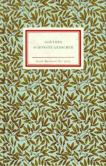 Goethes schönste Gedichte