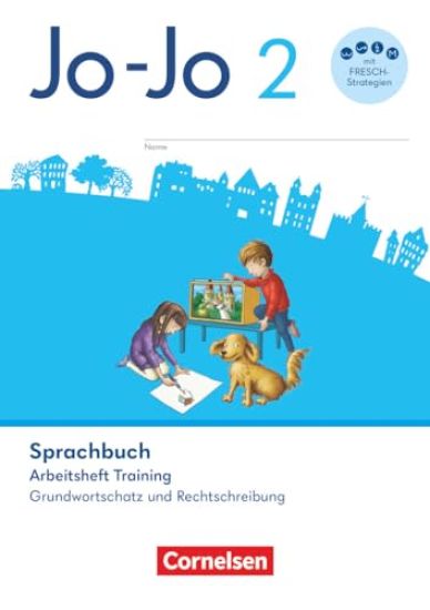 Jo-Jo Sprachbuch 2. Schuljahr - Allgemeine Ausgabe 2024 - Arbeitsheft Training - Grundwortschatz und Rechtschreibung