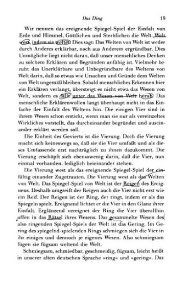 Gesamtausgabe. 4 Abteilungen / 3. Abt: Unveroffentlichte Abhandlungen / Bremer Und Freiburger Vortrage. 1. Einblick in Das Was Ist. Bremer Vortrage 19