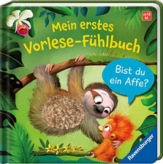 Mein erstes Vorlese-Fühlbuch - Bist du ein Affe?