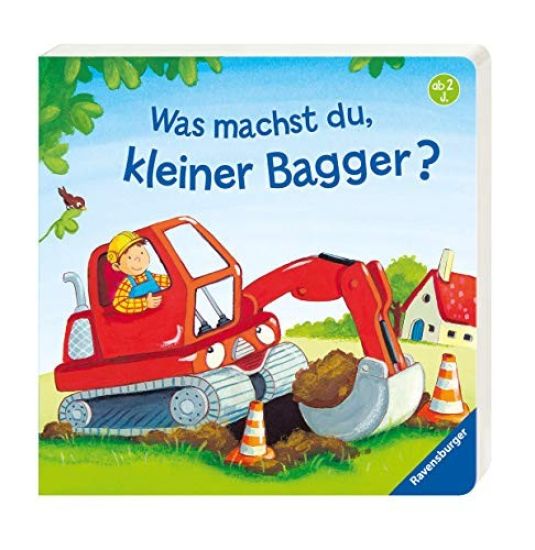 Was machst du, kleiner Bagger?