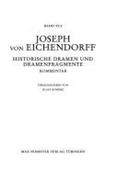 Dramen I: Erster Teil: Historische Dramen Und Dramenfragmente. Text Und Varianten